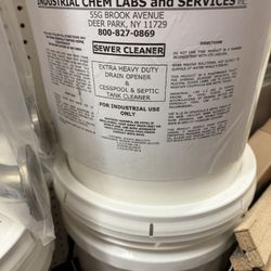 Industrial Chem Labs Sewer Cleaner 