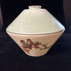 Parrot Glass  Globe Ceiling Light-1930’s