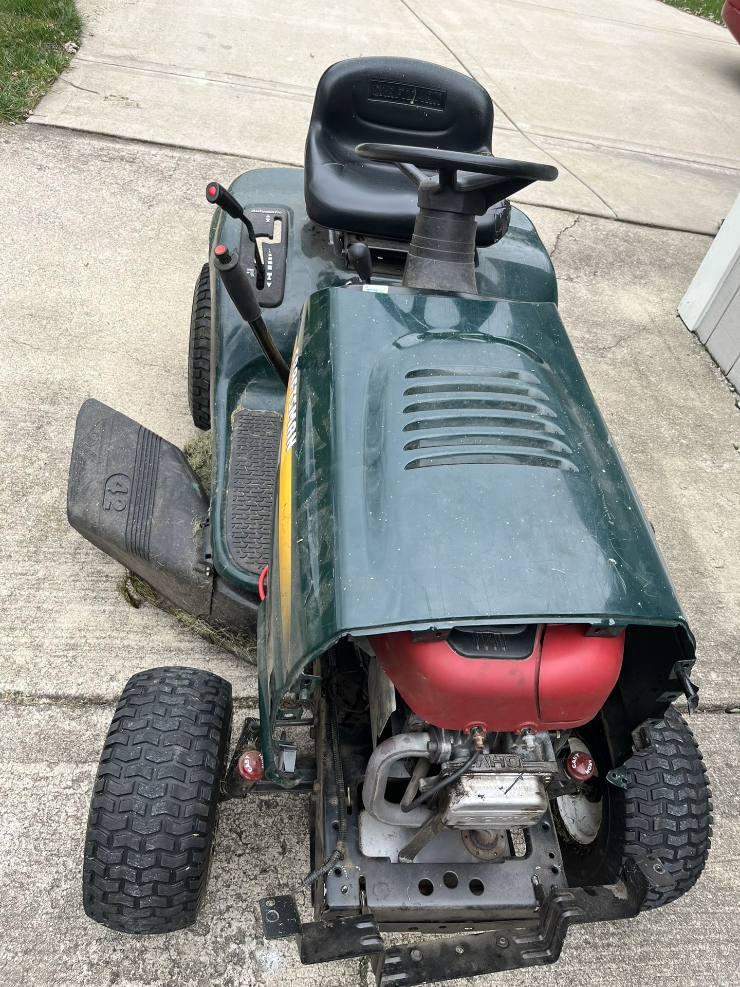 Craftsman 18 Hp Tractor