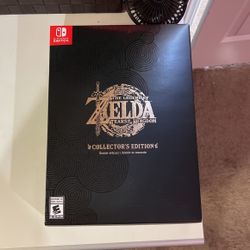 Zelda Tears of Kingdom Collectors Edition Brand New Sealed