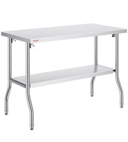 Vevor stainless steel commercial prep table (2 available)     Price is firm