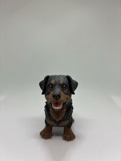 Rottweiler Puppy Figurine 3D Printed