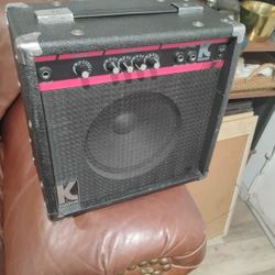 Bass Amp K  Kustom 20 Watts