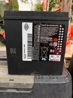 Batería Harley Davidson en good condition x $235. Obo