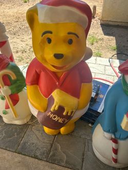 Winnie the pooh vintage christmas decor