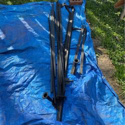 Standard steel bed frame $25