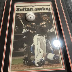 Barry Bonds Autographed Baseball Custom Shadow Box Frame