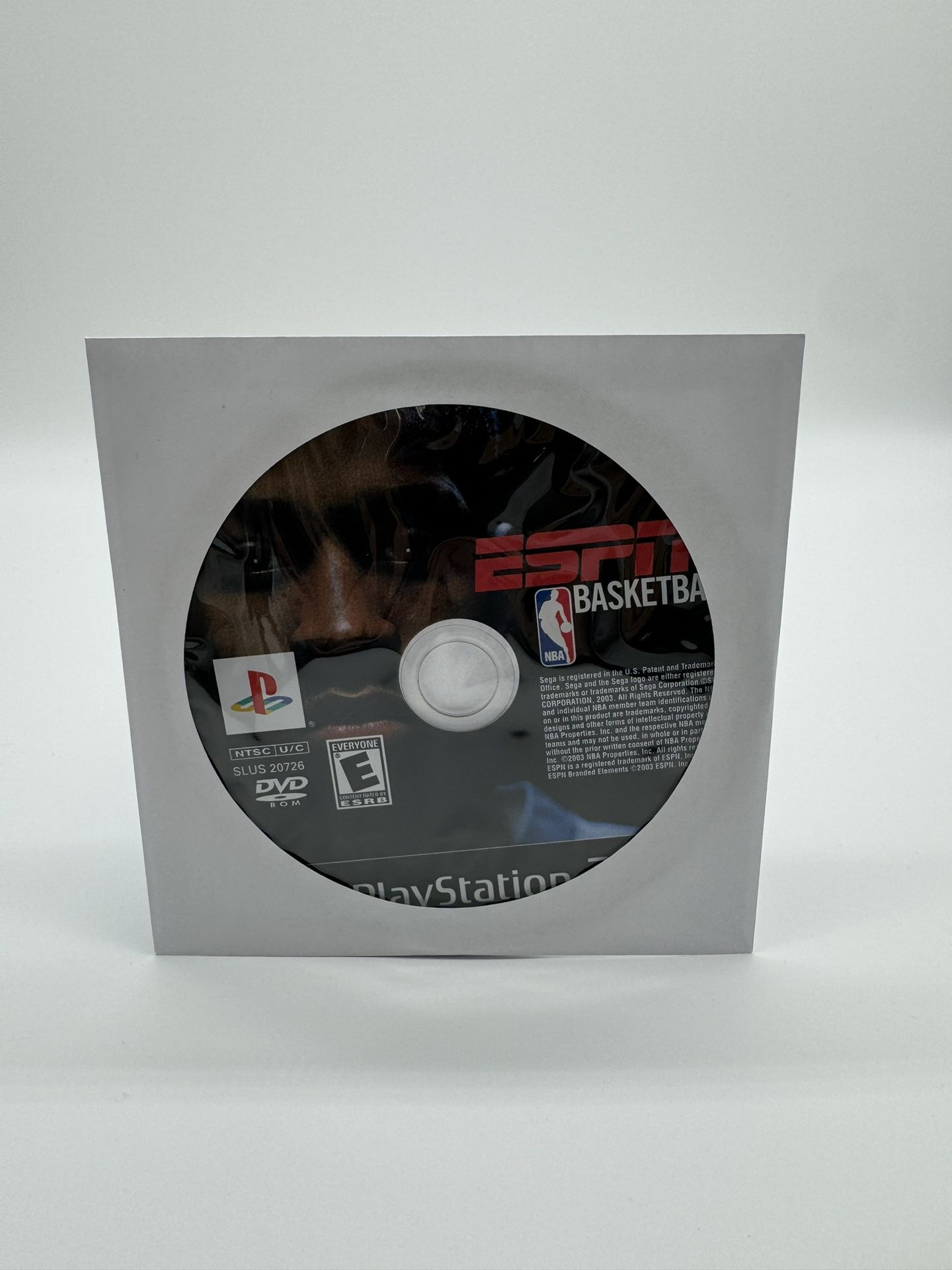 ESPN Basketball PS2 (Sony Playstation 2) Disc Only