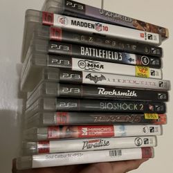 PlayStation 3 Video Game PS3 Two Large Stacks