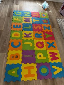 Kids Foam Alphabet Puzzle Play Mat