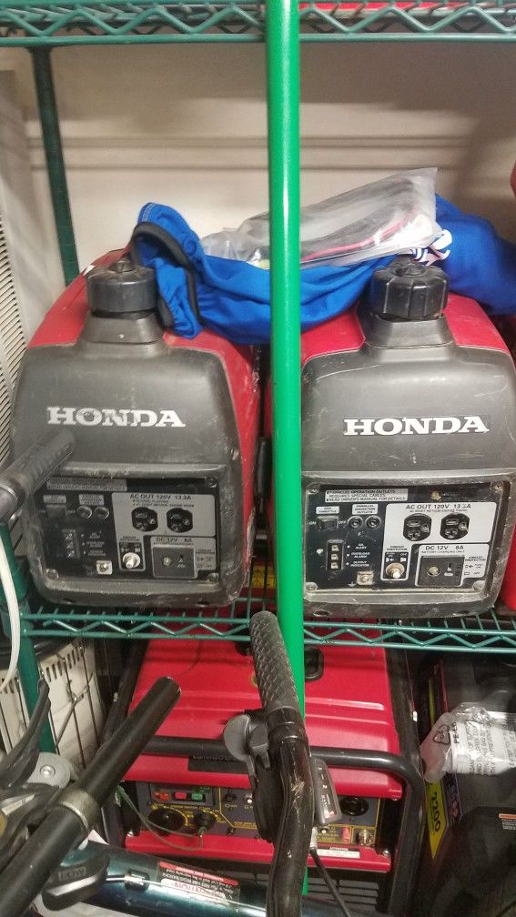 Eu2000is Honda Inverter Generator Pair With Parallel Kit