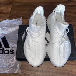 Yeezys White Mens Shoes Size 10