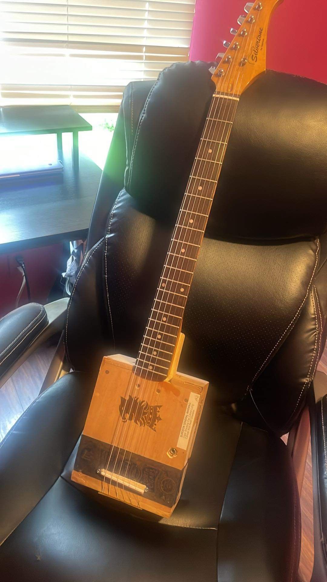 Hand Made Cigar Box Guitar