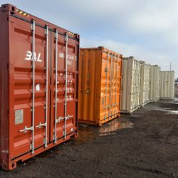 40 FOOT NEW 1-TRIP HC CONTAINER MULTI COLOR STD SHED, STORAGE, SHIPPING, CONEX