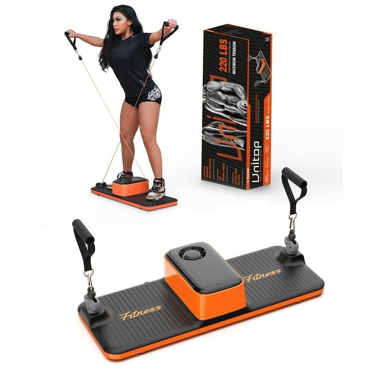 POSSONO -SMART HOME GYM ALL-IN-,ONE, FULL BODY STRENGTH TRAINING 220LBS. RESISTANCE
All-in-One Smart Home Gym, Full-Body Strength Training, Portable F