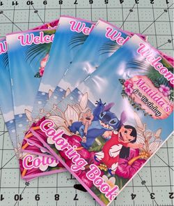Custom coloring books