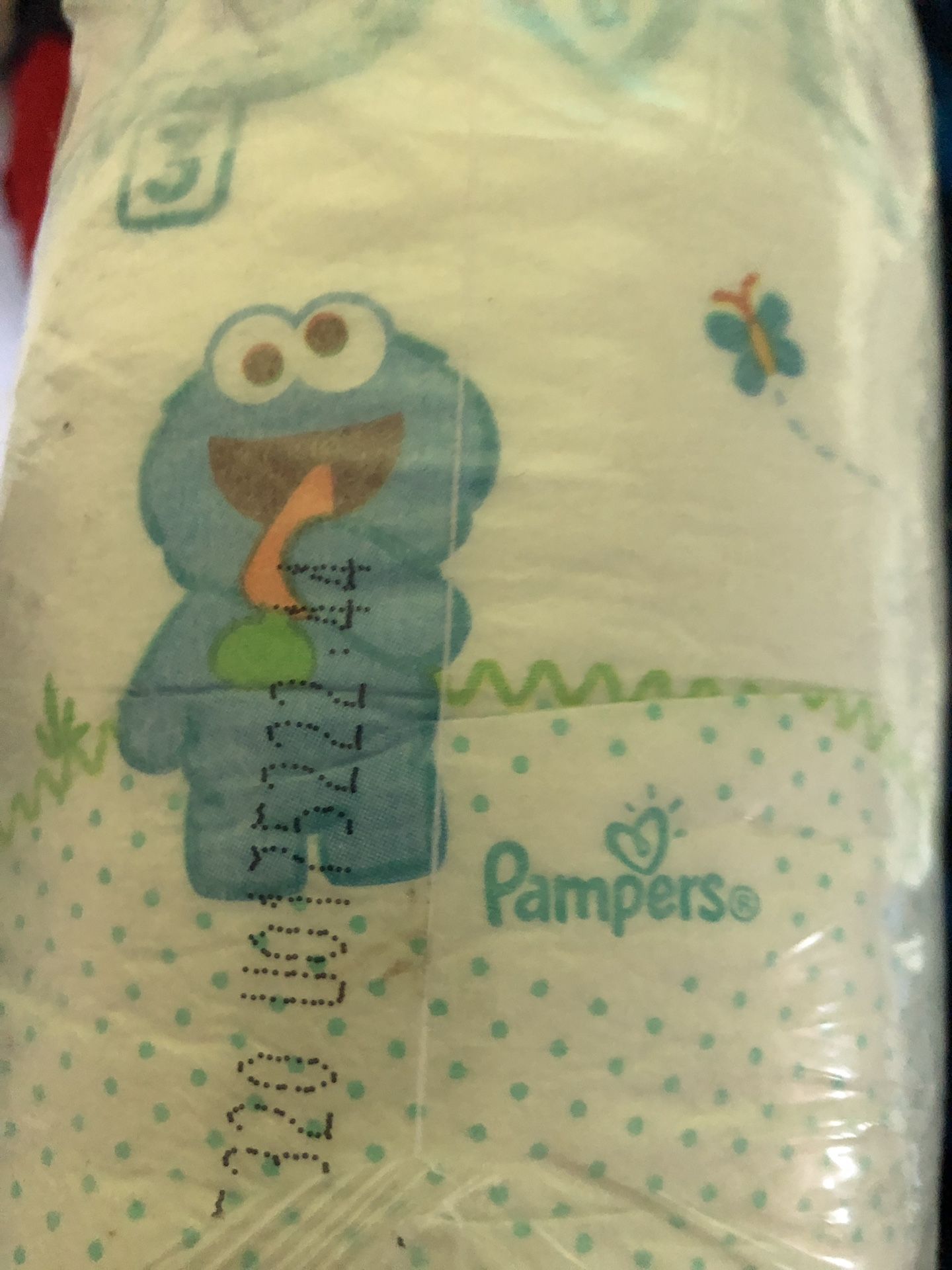 Pampers diapers size 3