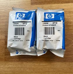 HP 92 Ink Cartridges- Black 