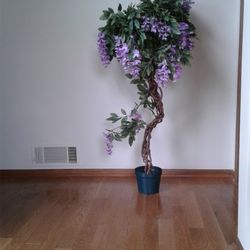 Wedding Flower Tree Decoration Purple Wisteria