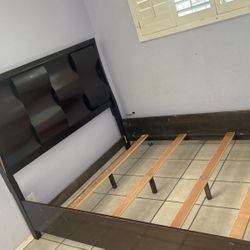 Dresser  Mirror And Bed No Mattress 