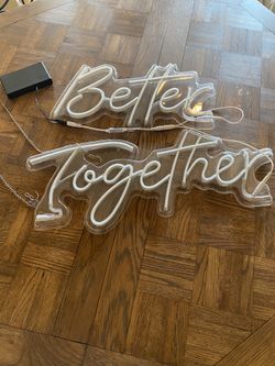 Better Together Neon Light