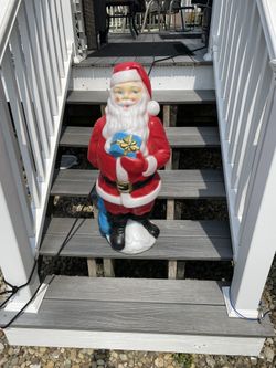Santa Blow Mold