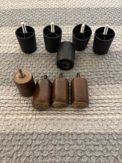 Furniture Legs Set – Wood and Plastic