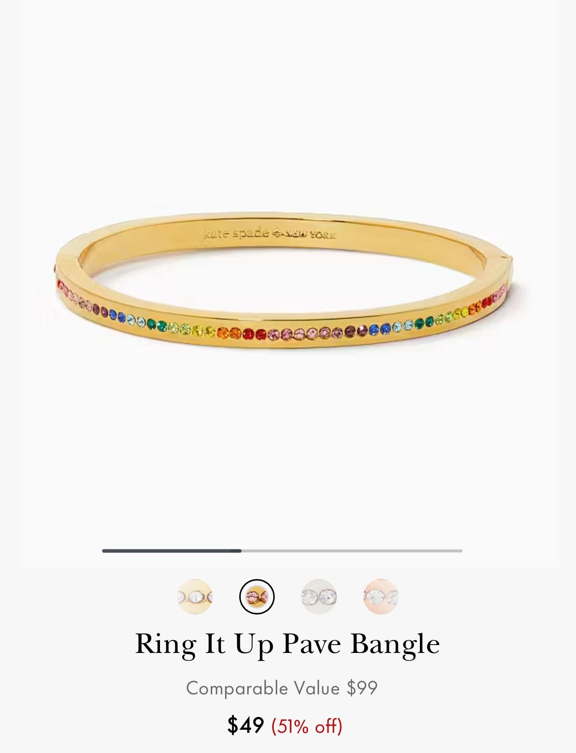 Brand New Kate Spade Bangle