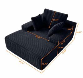 Oversized Chassis Lounge Chair