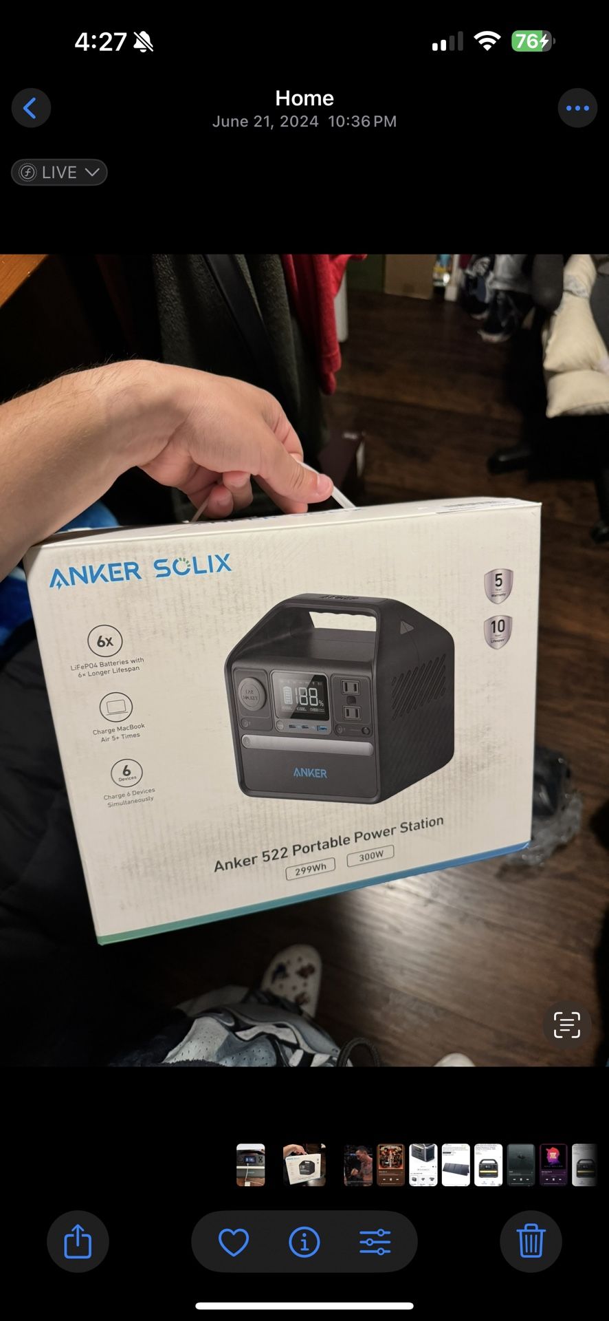 Anker 521 Portable Charger Station
