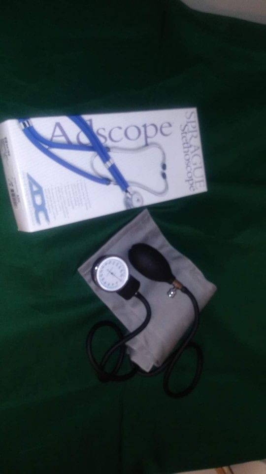 Brand New Stethoscope, BP Monitor