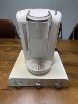 Keurig K-Select Single-Serve K-Cup Pod Coffee Maker, Matte White