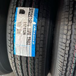 ST 225/75/15 Trailer Tires 10ply