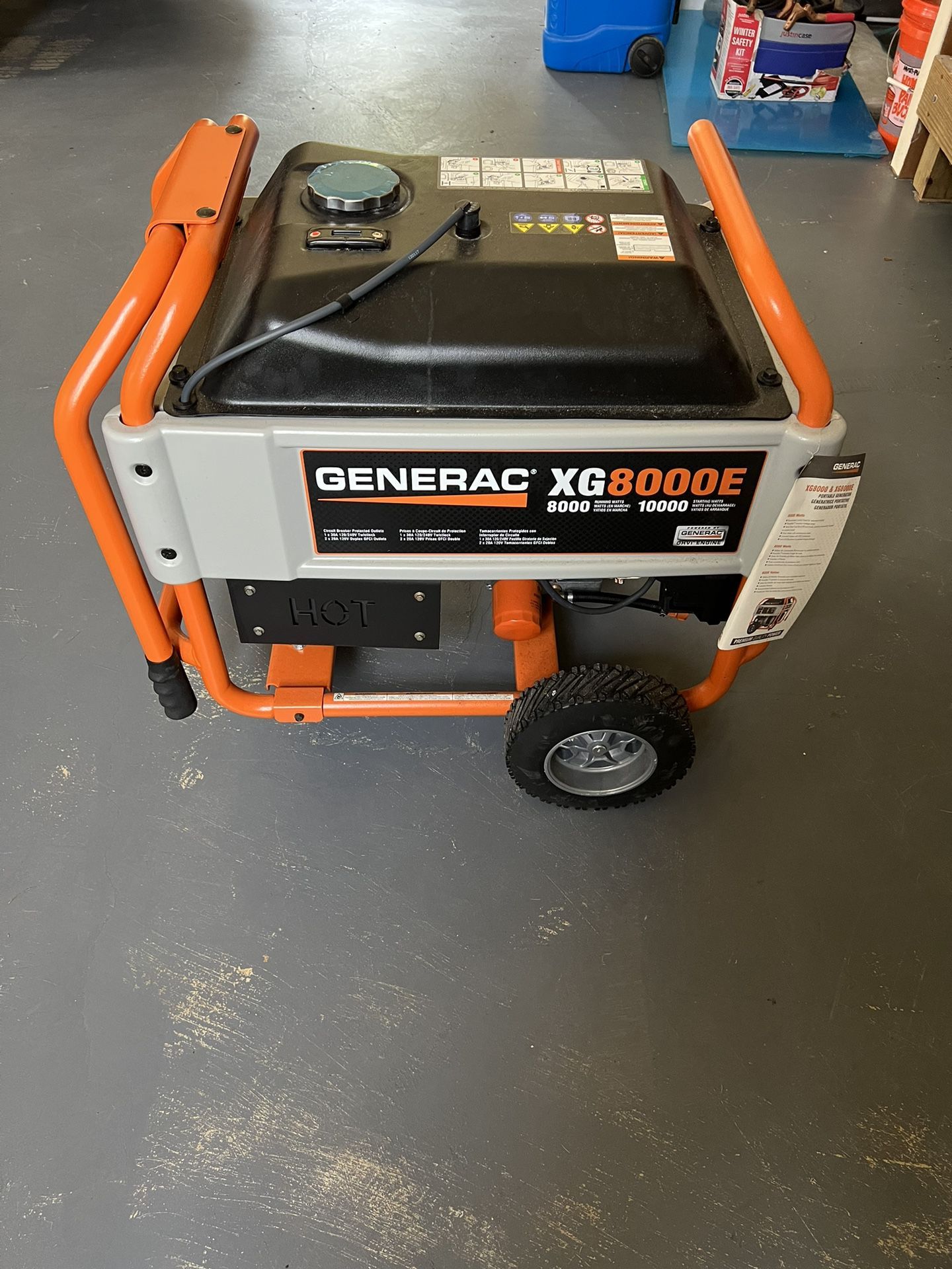 Generac XG8000E Portable Generator