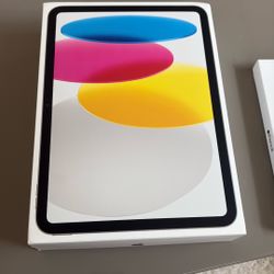ipad a16 silver 128gb perfect condition with apple pencil