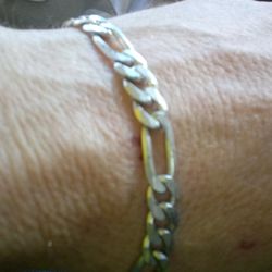 .925 STERLING SILVER 9 MM BRACELET 