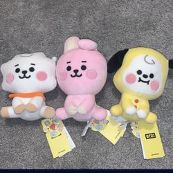 Bts Characters Plushy Each For $40