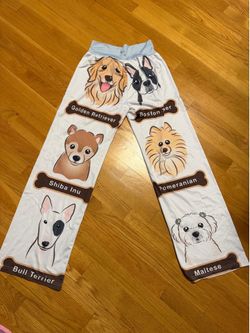 Women’s XS puppy pajama pants