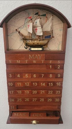 Vntg. Perpetual calendar