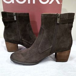Aetrex Rubi Dark Brown Women's Boots DOCTOR RECOMMENDED Size 7.5 - 8