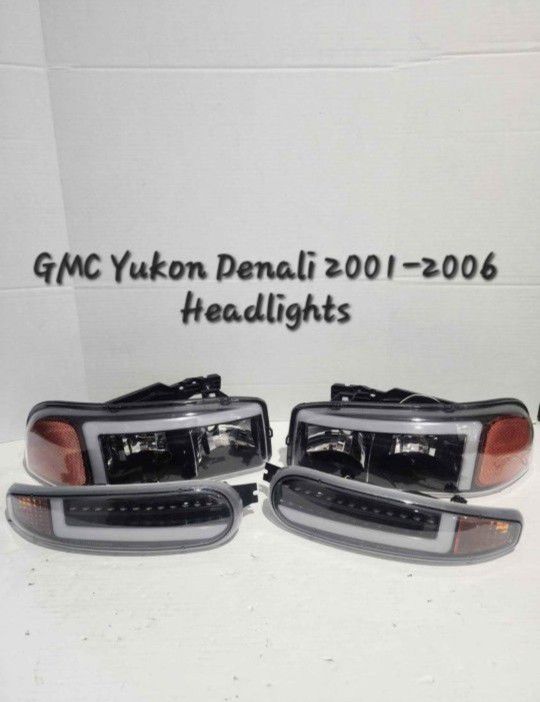 GMC Yukon 2001-2006 Headlights 