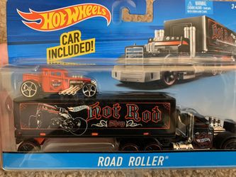 Matchbox hot rod truck and car