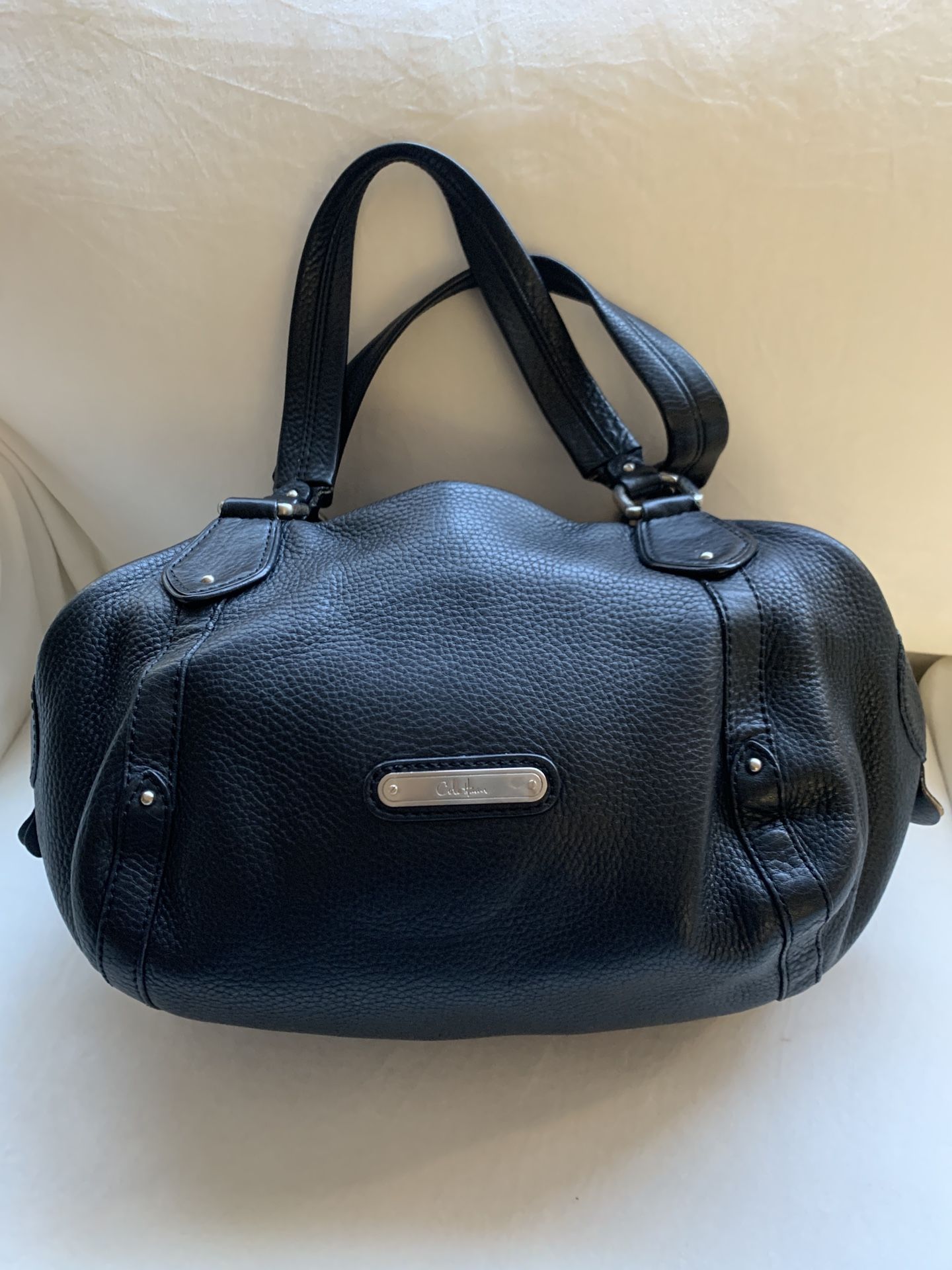 Vintage Black Pebble Leather Cole Haan Bag