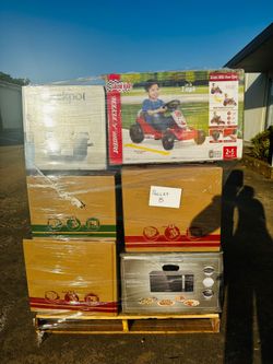 Pallet sales Of Mixed Merchandise