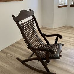 Antique Late 1800s Rocking Chair