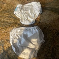 Swim Diapers Reuseable Set Of 2