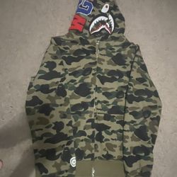 Green Bape Hoodie