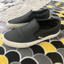 Woman’s Leather Vans