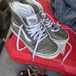 Glitter Vans Kids size 2.5