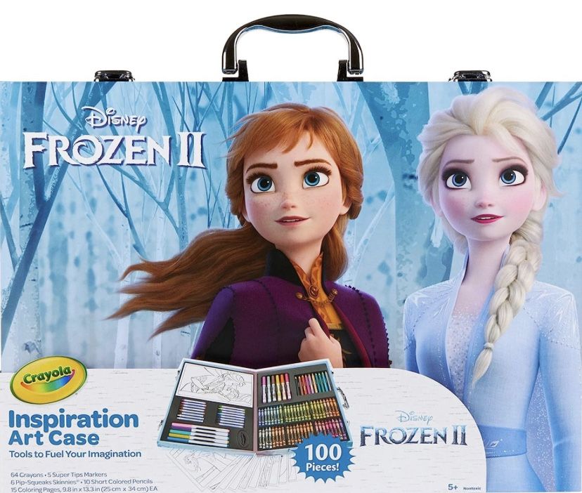 Disney Frozen II Crayola Inspiration Art Case 100pcs
